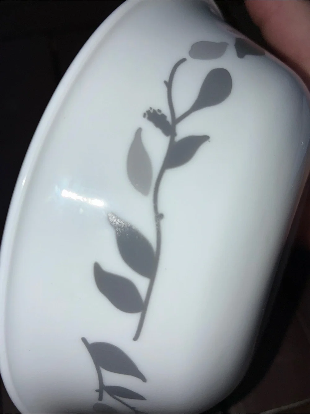 Corelle Misty Leaves Cereal Bowls Set of 4